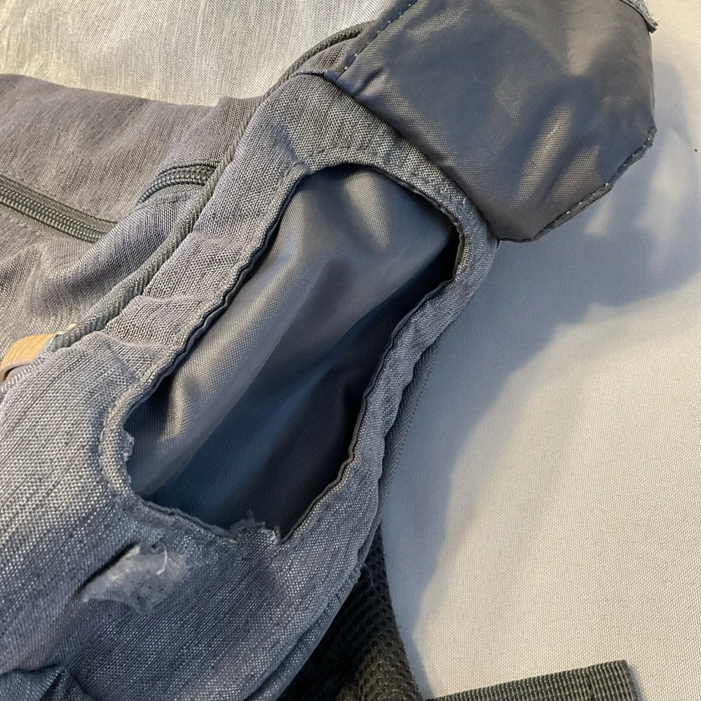 Eddie Bauer Bridgeport Places & spaces Back‎ Pack Diaper Bag - Gray with Tan